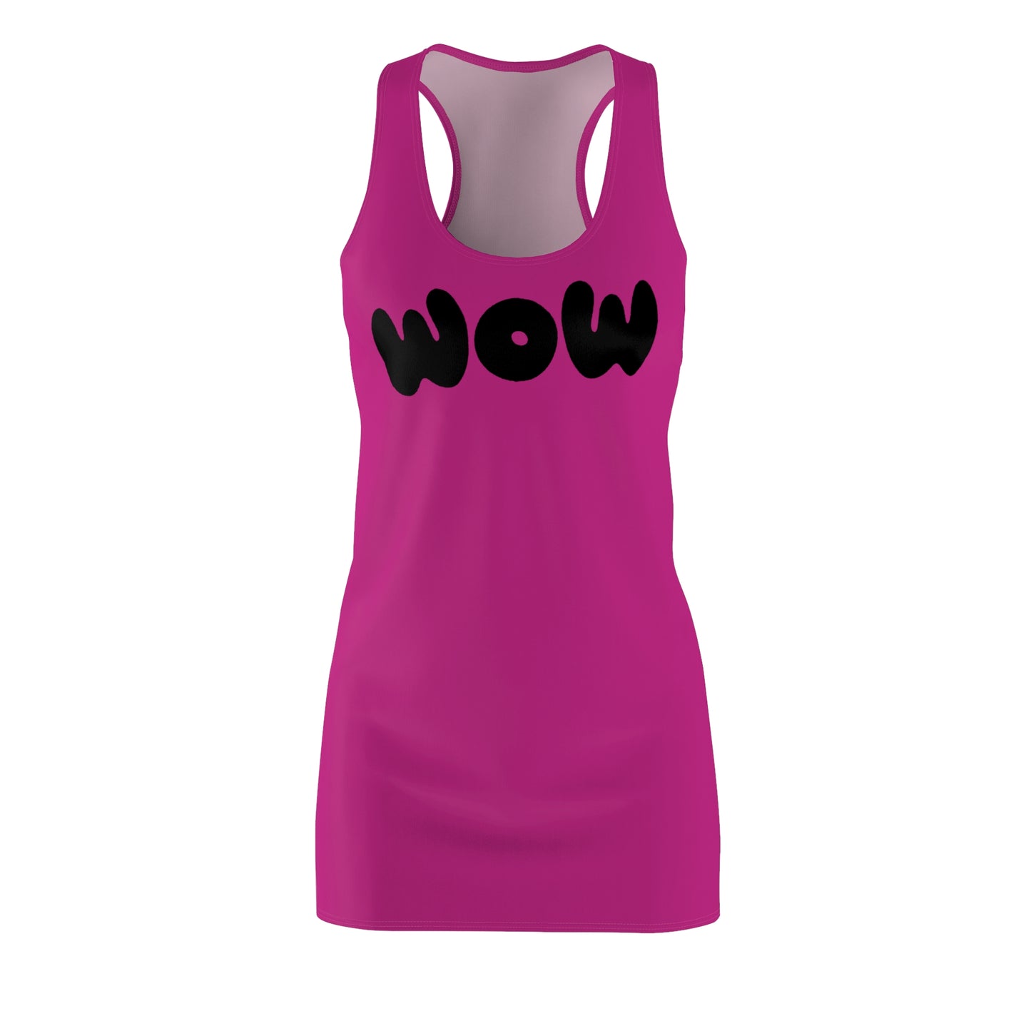 WOW Racerback Kleid – Pinkes Trendkleid