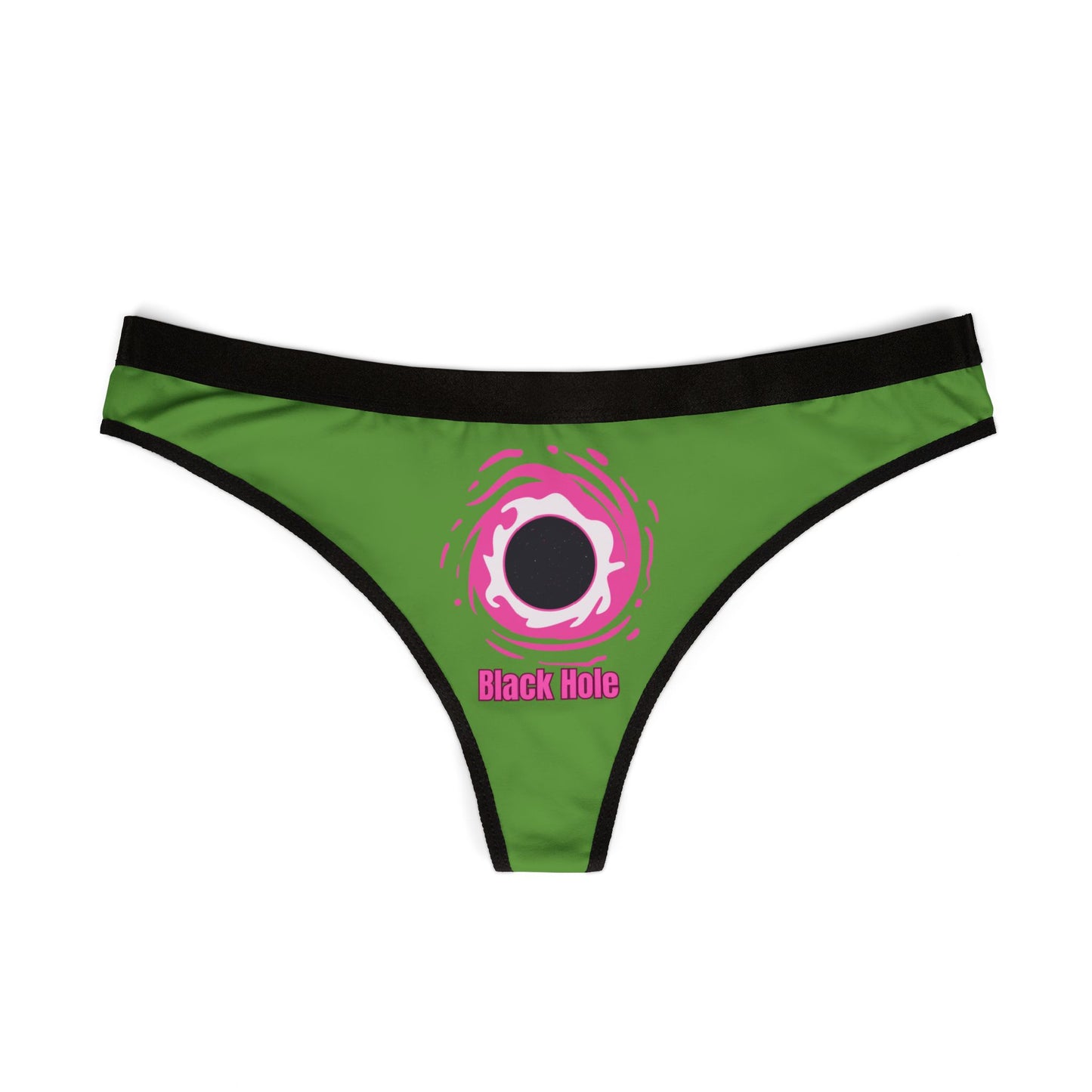 Damen Thong Unterwäsche Bequeme Atmungsaktive Slips Black Hole