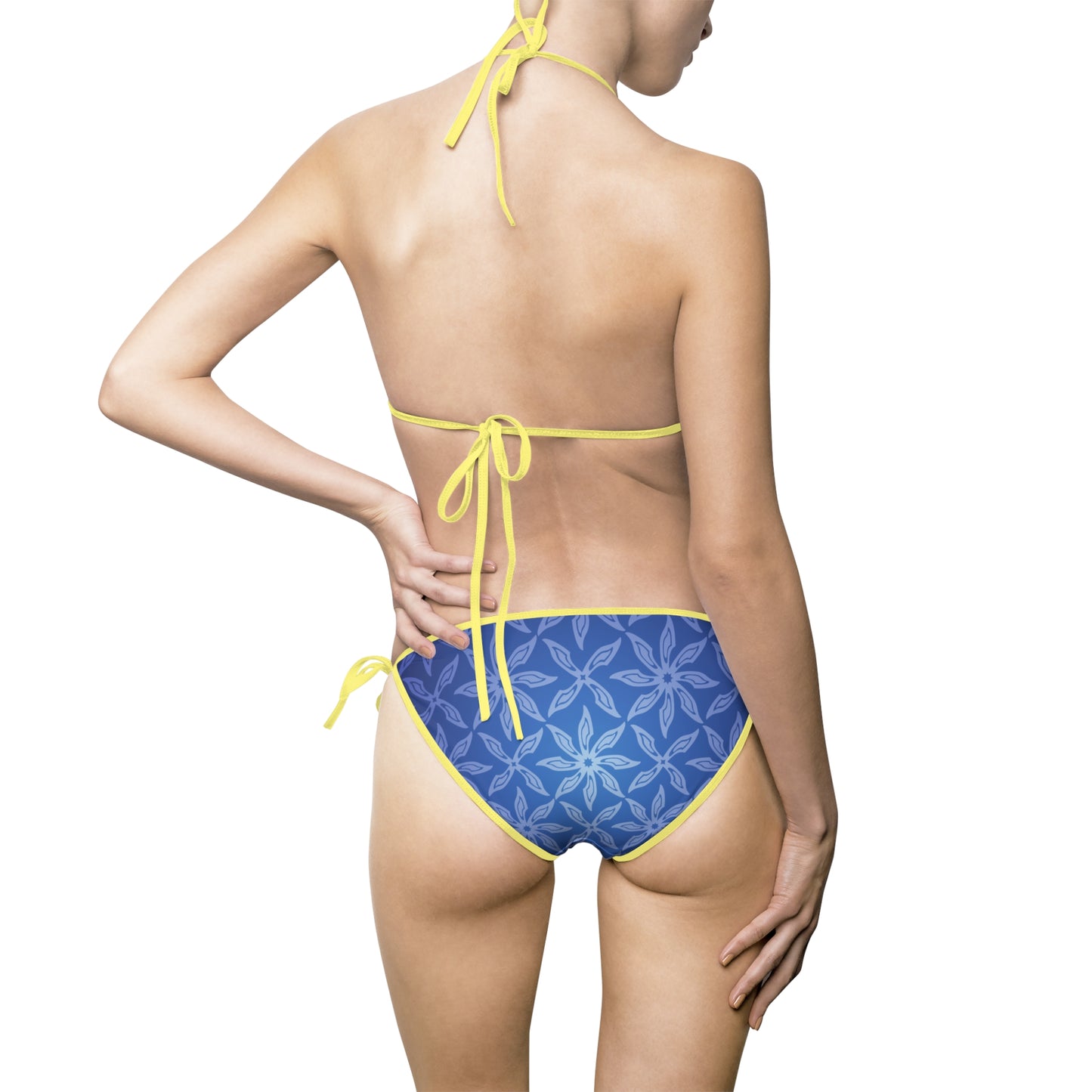 Bedrucktes Bikini Set – Mit Push Up Polstern