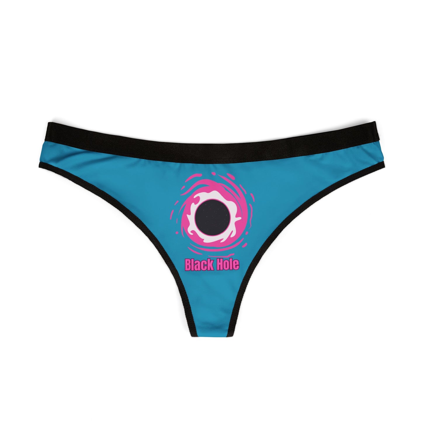 Damen Thong Unterwäsche Bequeme Atmungsaktive Slips Black Hole