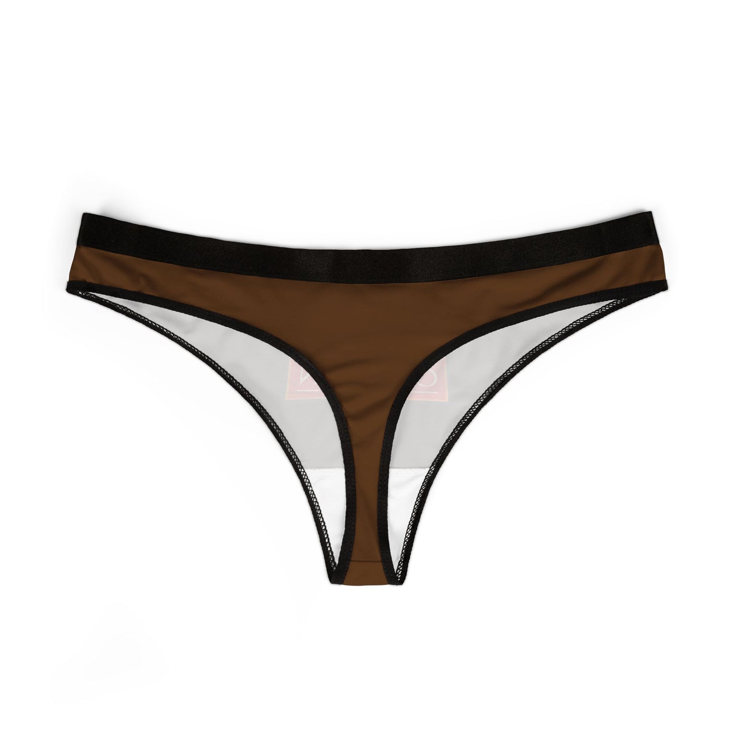 Braunes Damen Thong Unterwäsche Bequeme Atmungsaktive Slips