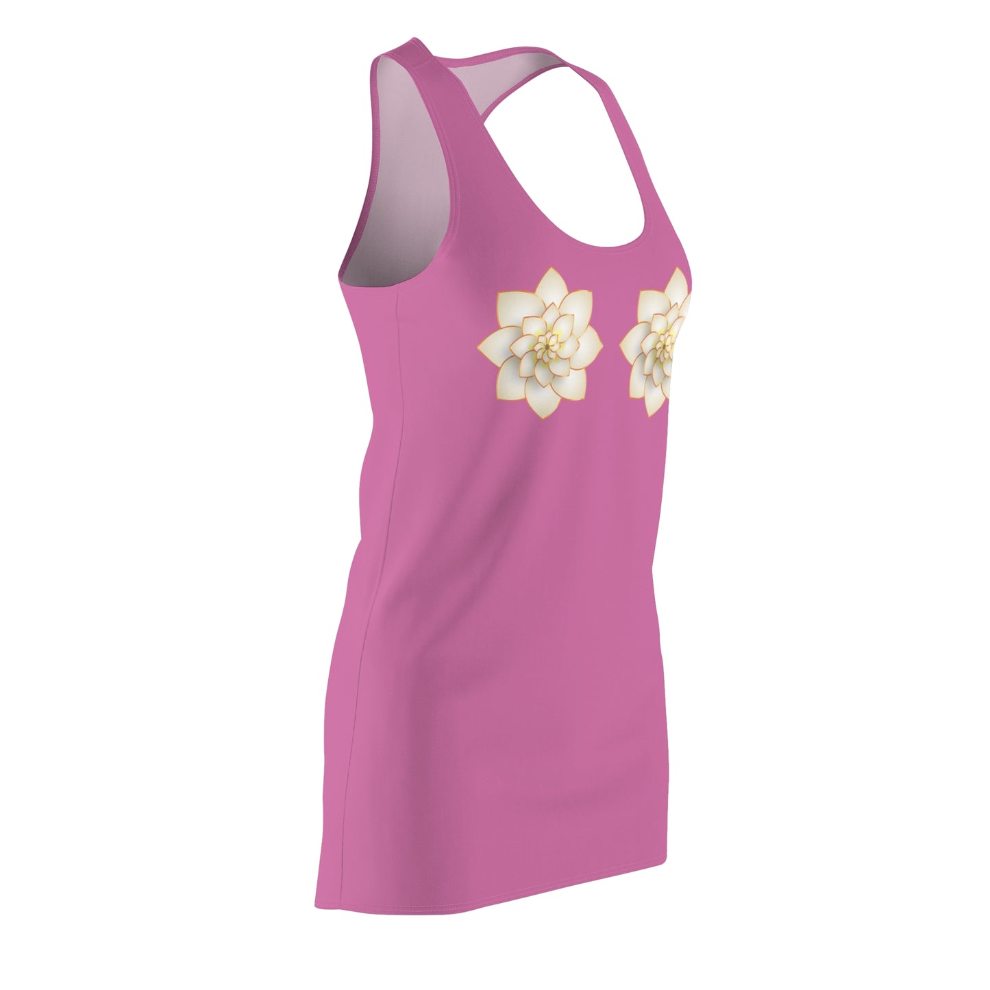 Rosanes Damen Kleid Lotus Racerback Sommer Elegant Alltag Events