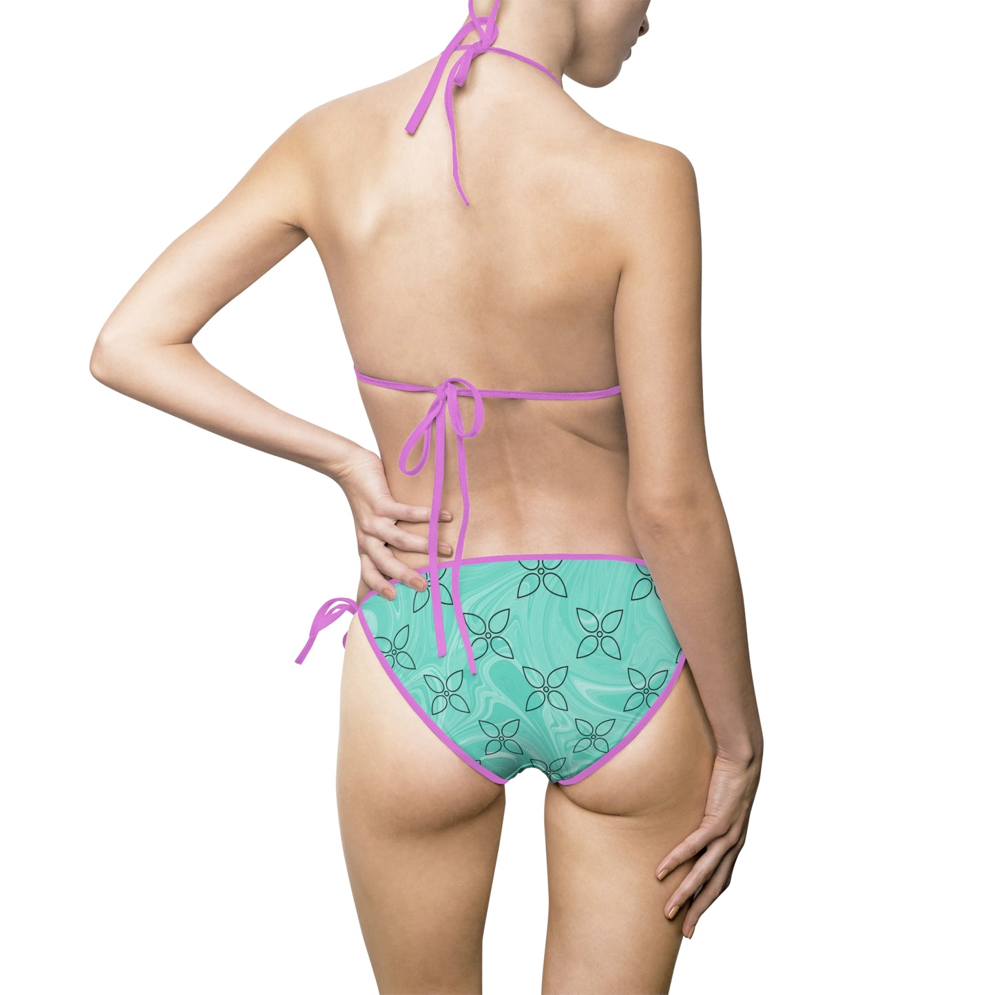 British Floral Bikini Set – Funky Design Damen