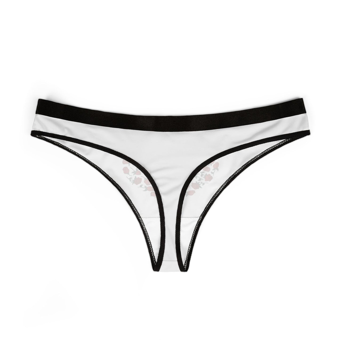 Damen Thong Unterwaesche Bequeme Atmungsaktive Slips mit Herz
