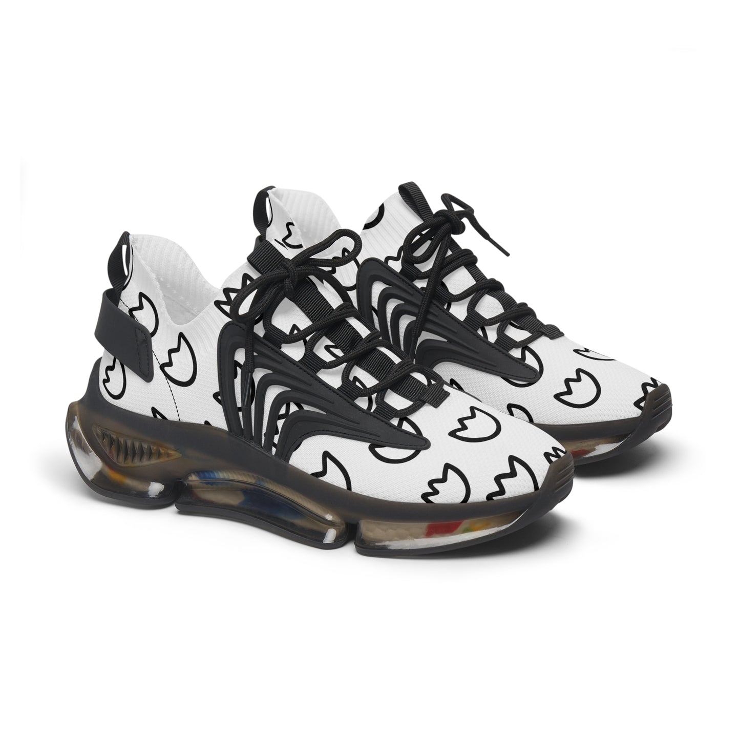 Damen Sneaker mit Tulpenmuster – Stylische Sportschuhe