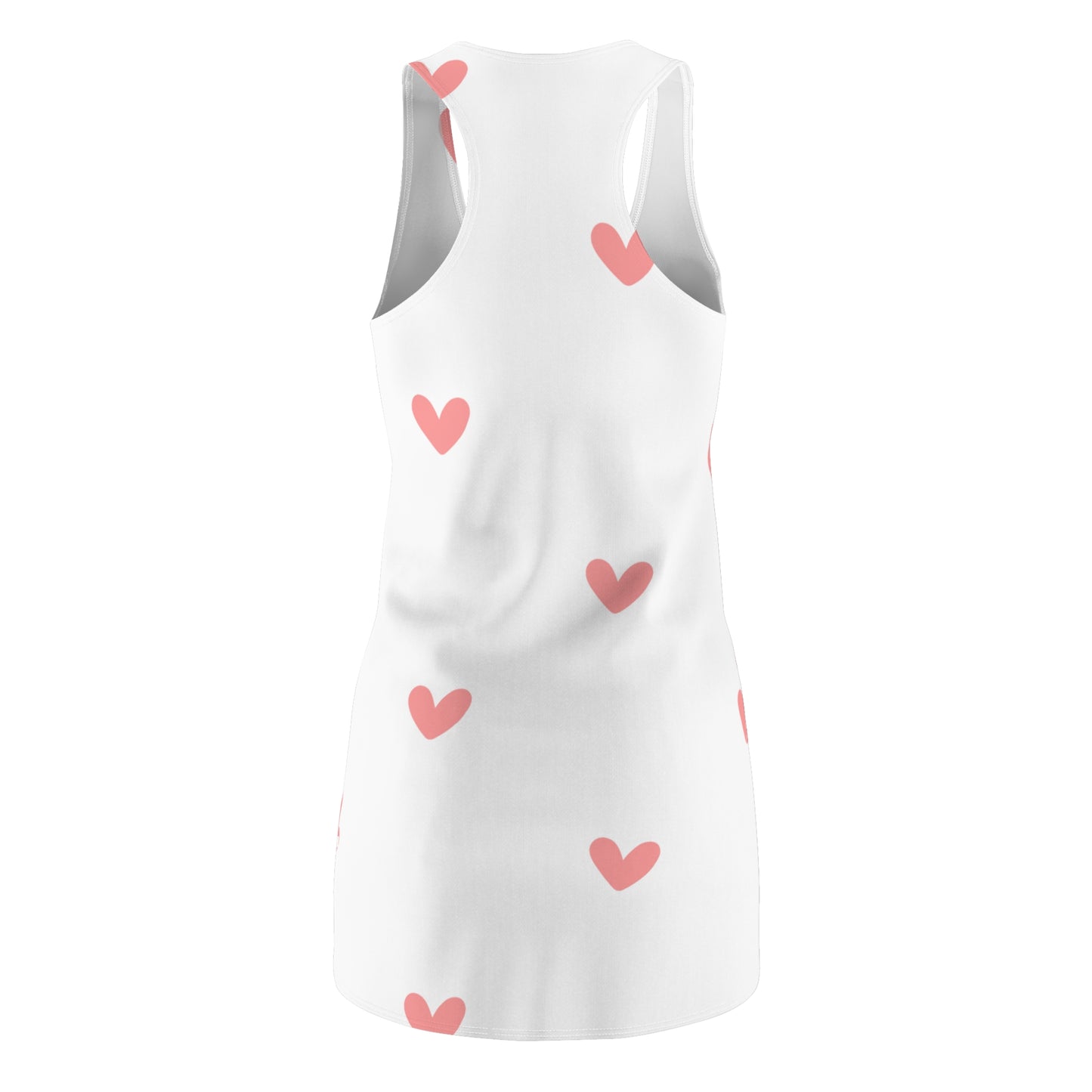 Racerback Kleid mit zartem Herzmuster – Sommerkleid für Damen Cute
