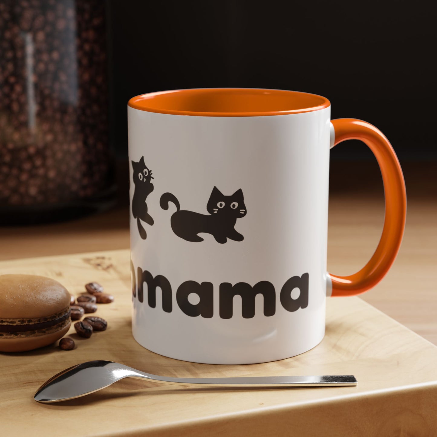 Katzenmama Tasse – Lustiger Kaffeebecher Geschenk