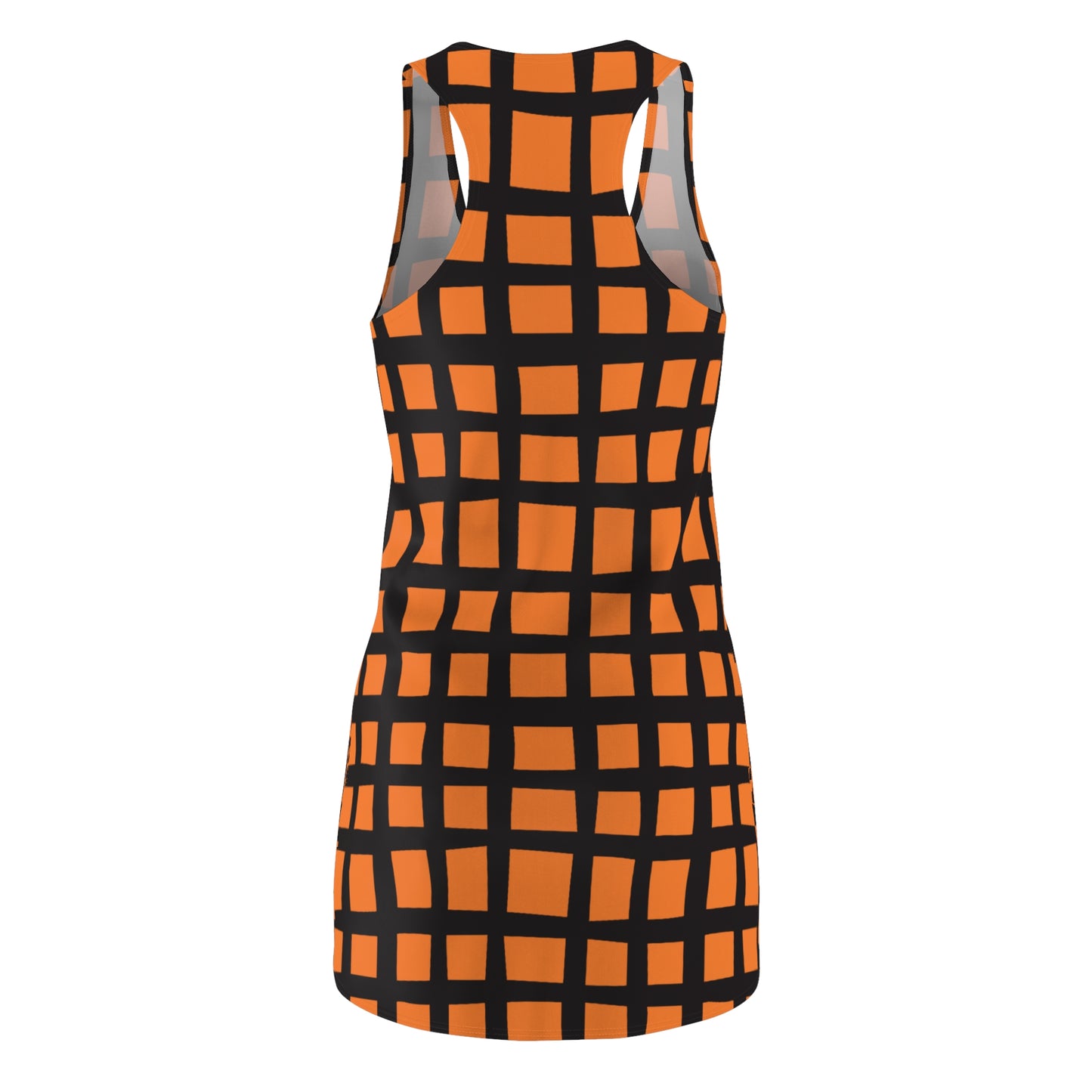 Crusta Grid Racerback Kleid – Moderner Sommerlook