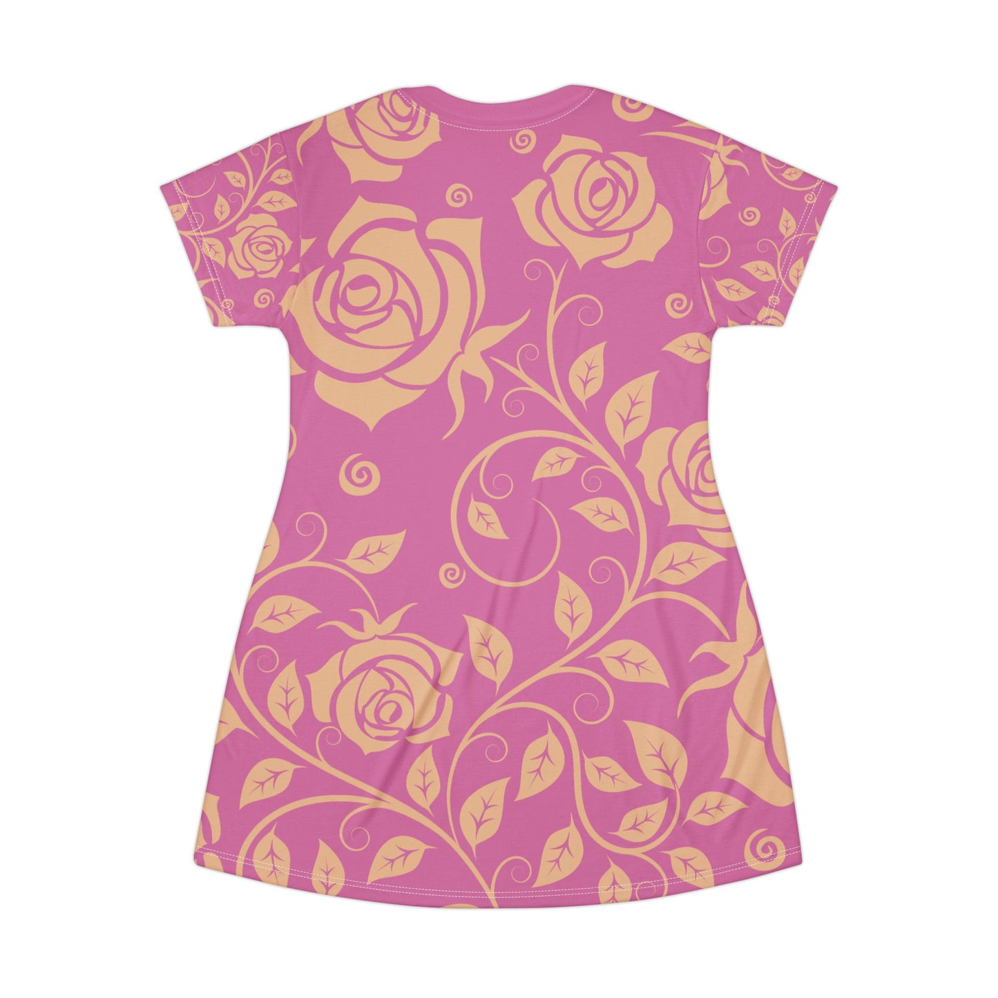 Rosanes Damen Kleid Blumen T Shirt Style Sommer Boho Casual