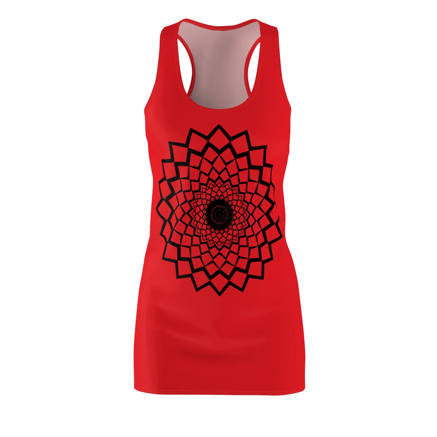 Mandala Racerback Kleid – Boho Sommerkleid