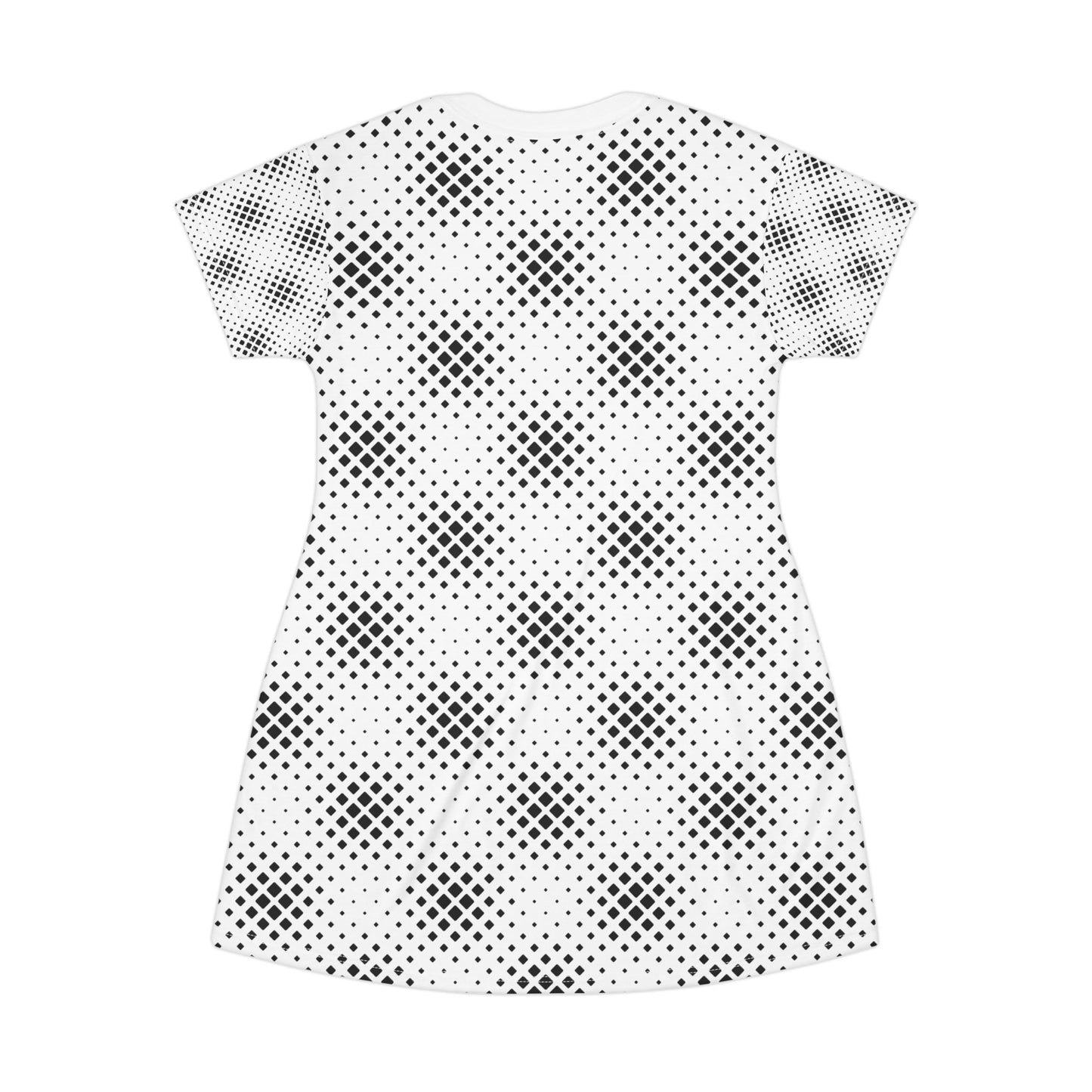 Damen Kleid Punktmuster T-Shirt Sommer Casual Einzigartig