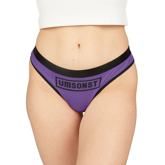 Damen Thong Unterwäsche Bequeme Atmungsaktive Slips UMSONST