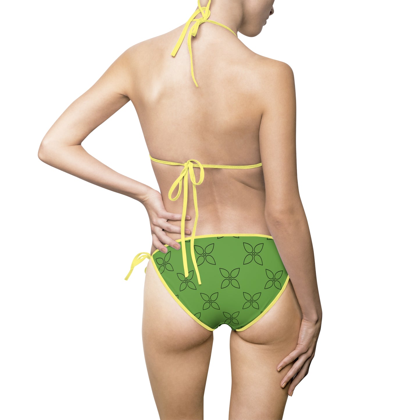 Chic Bikini Set – Elegant & Trendy Badeanzug grün