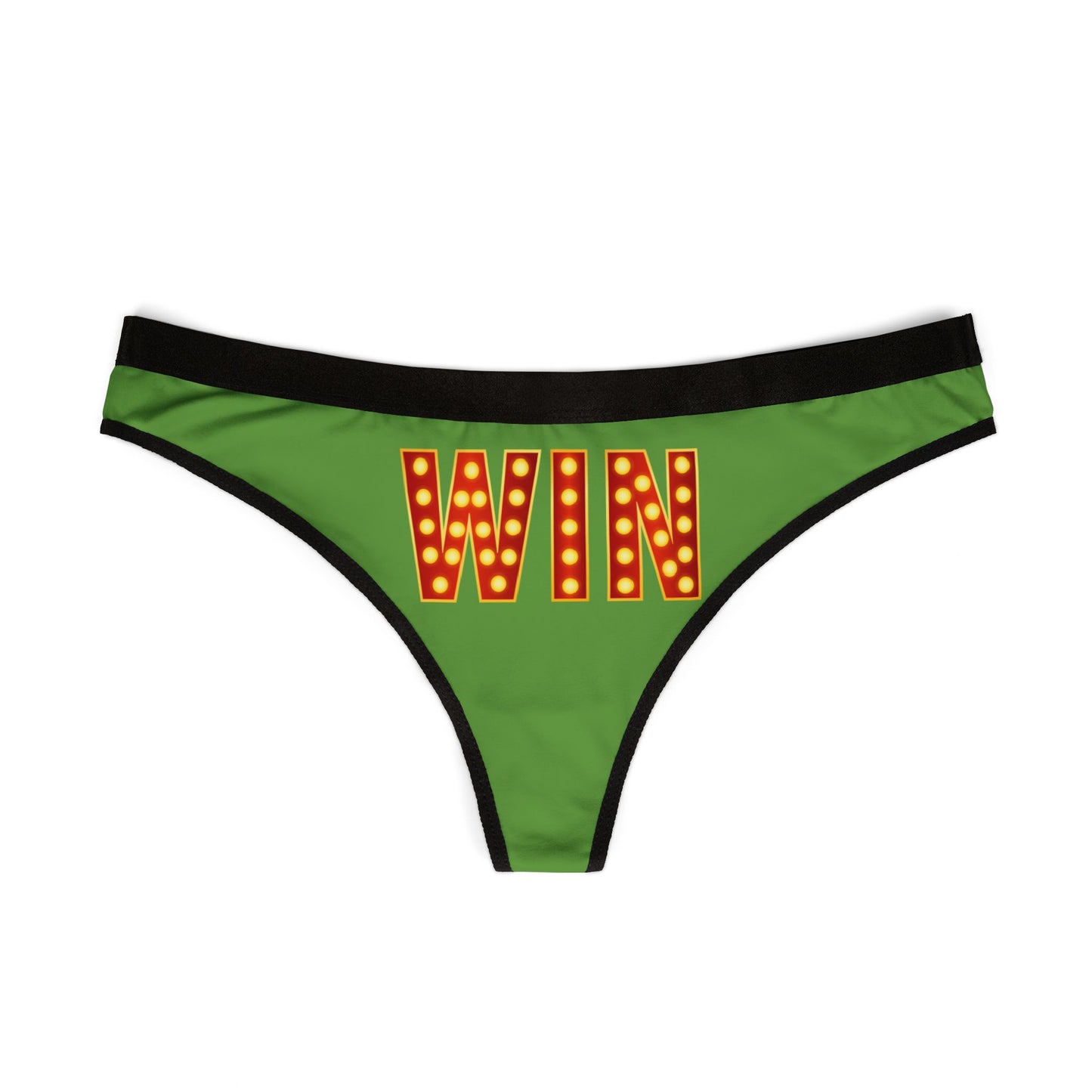 Damen Thong Unterwäsche Bequeme Atmungsaktive Slips Motiv Win