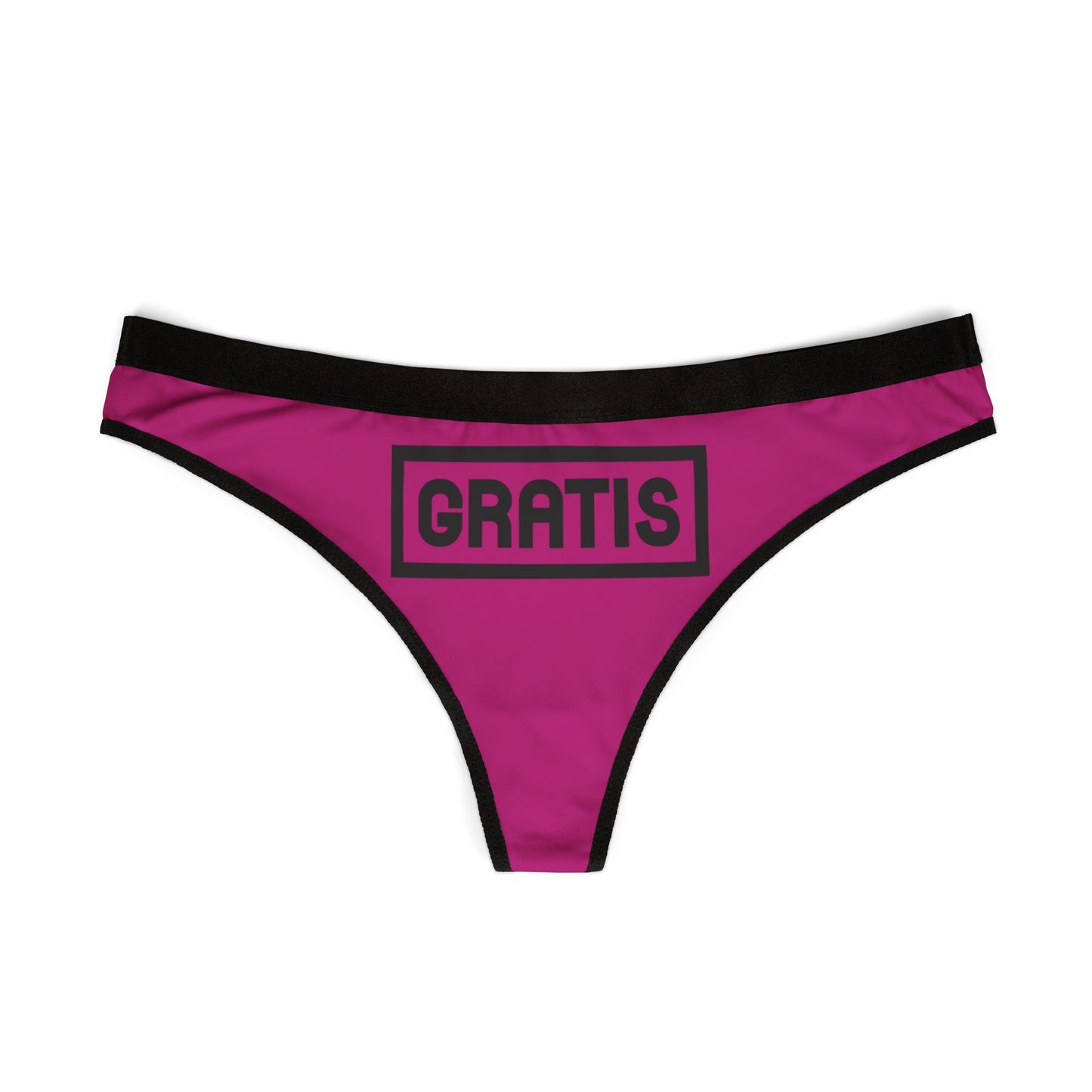 Damen Thong Unterwäsche Bequeme Atmungsaktive Slips Gratis Print
