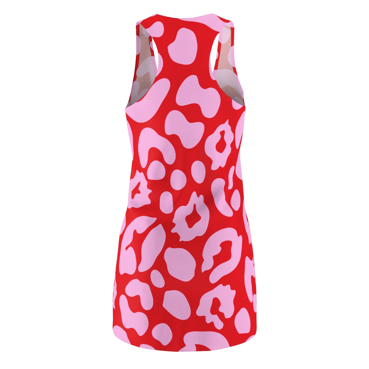 Pink Leopard Racerback Kleid – Trendiges Sommerkleid