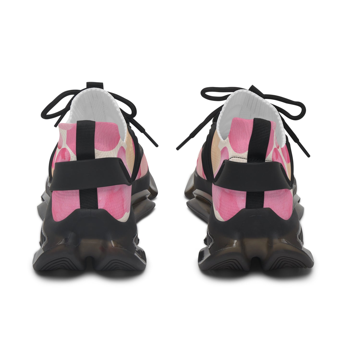 Damen Sneaker mit Herzmuster – Stylische Sportschuhe