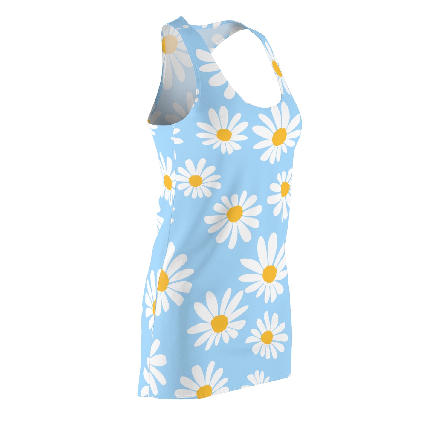 Gänseblümchen Racerback Kleid – Sommer Damenmode