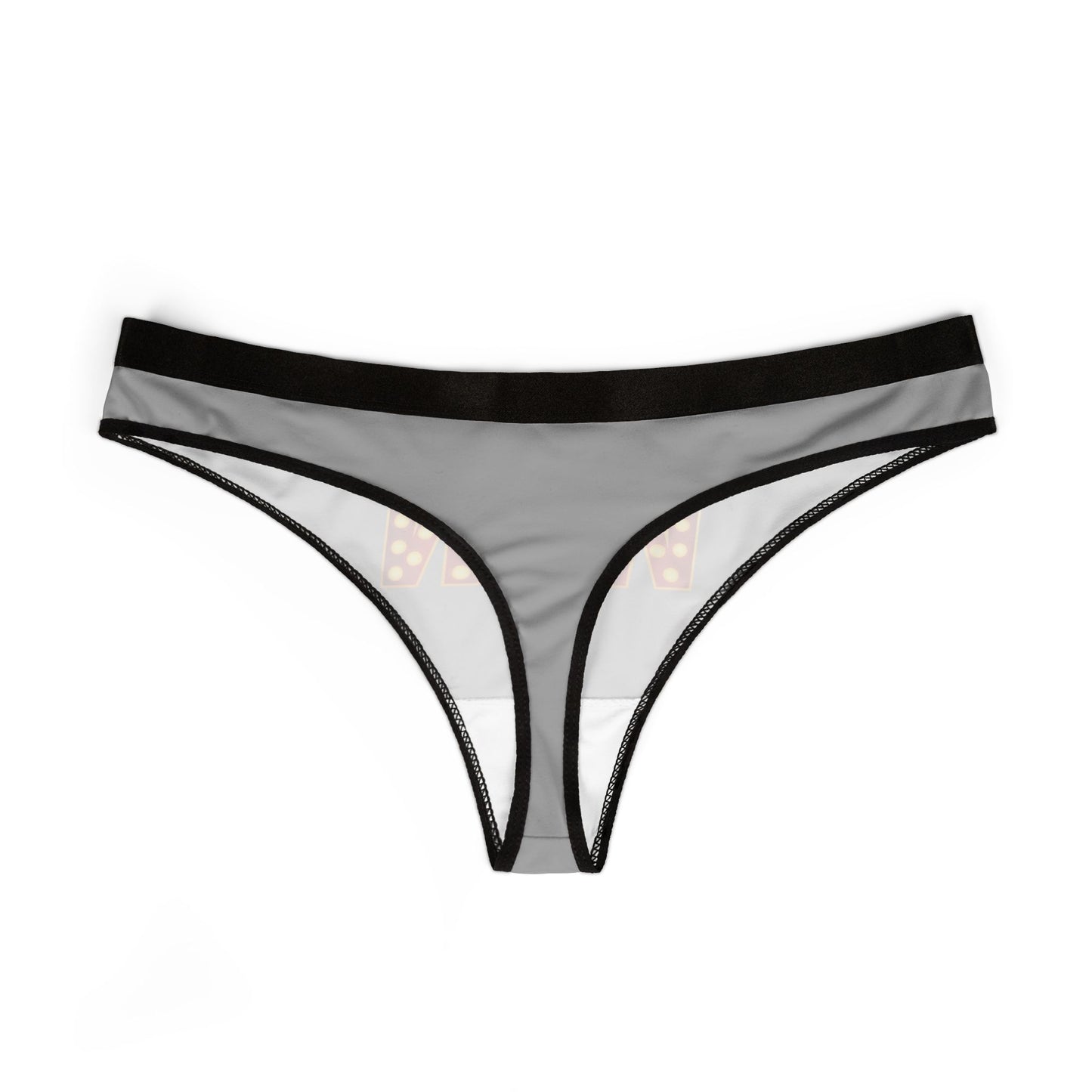 Damen Thong Unterwäsche Bequeme Atmungsaktive Slips Motiv Win