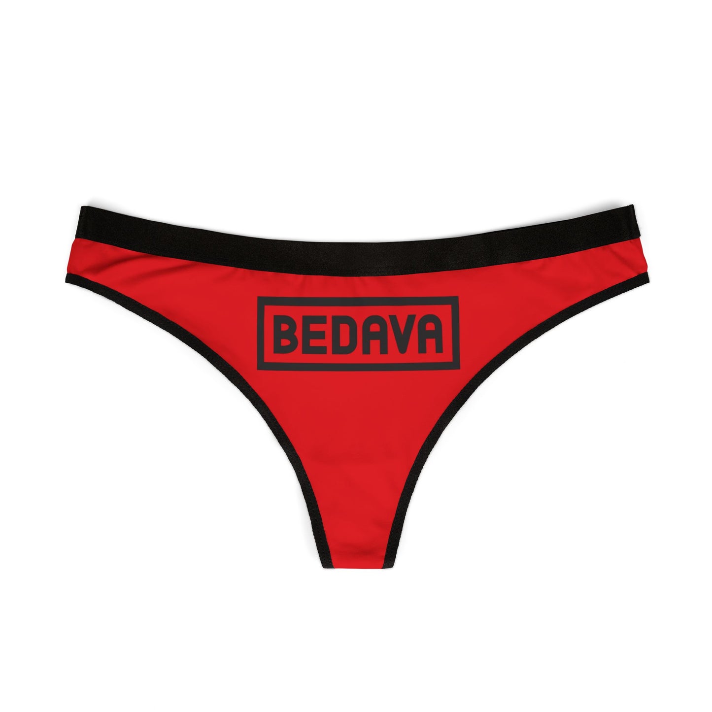 Damen Thong Unterwäsche Bequeme Atmungsaktive Slips BEDAVA Print