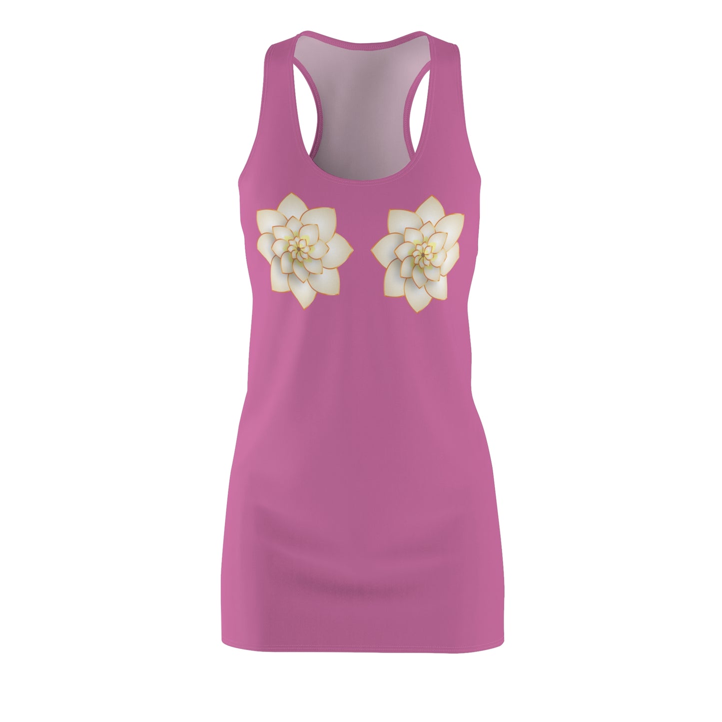 Rosanes Damen Kleid Lotus Racerback Sommer Elegant Alltag Events