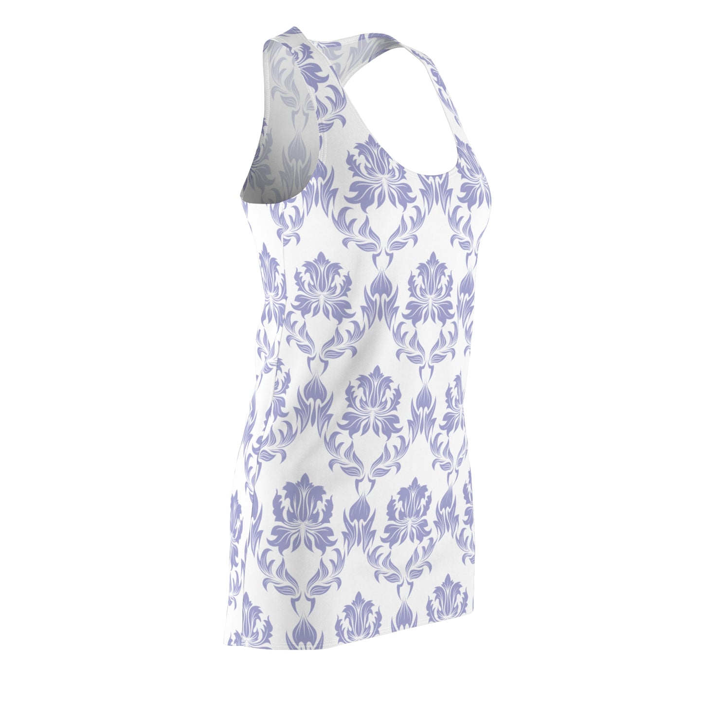 Damen Racerback Kleid mit floralem Muster – Bequemes Sommerkleid