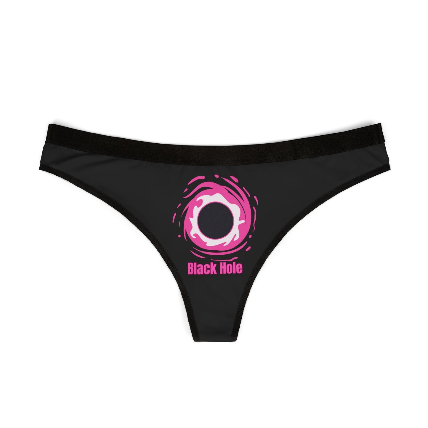 Damen Thong Unterwäsche Bequeme Atmungsaktive Slips Black Hole