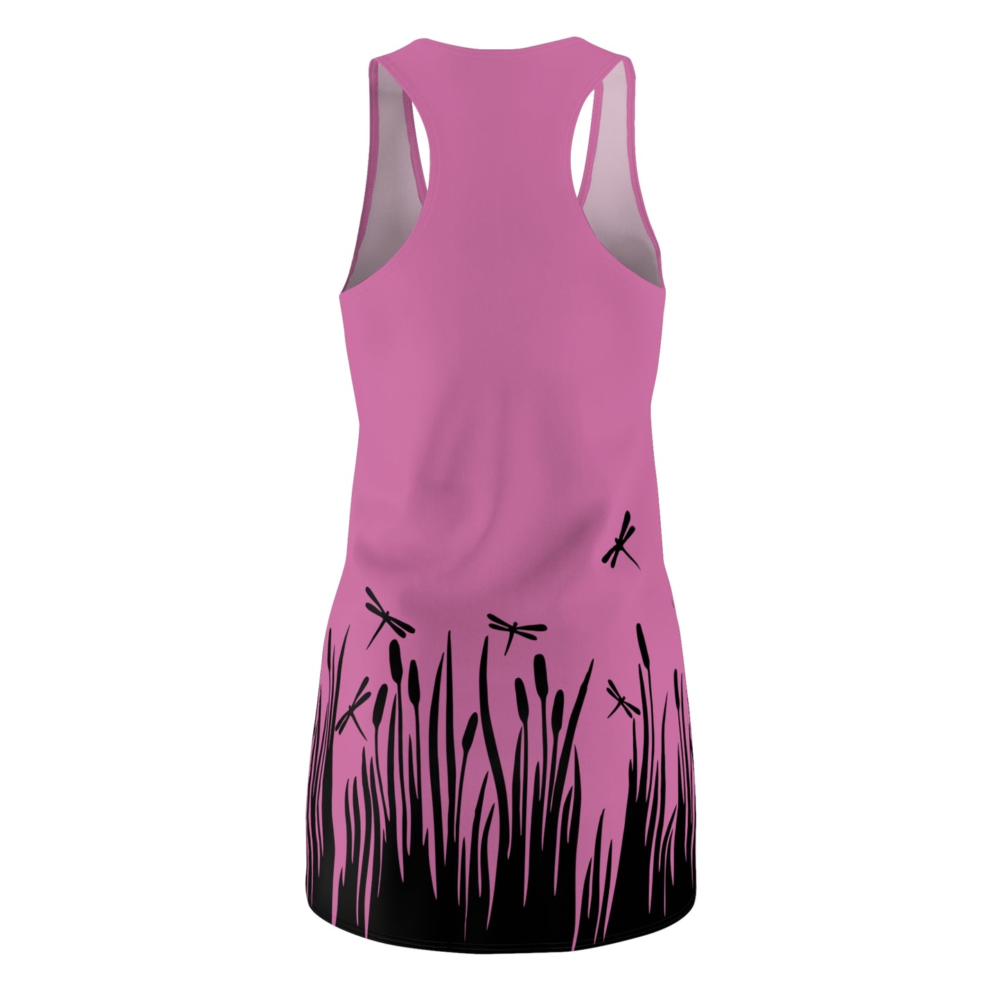 Rosanes Damen Kleid Libellen Design Racerback Sommer Freizeit Party