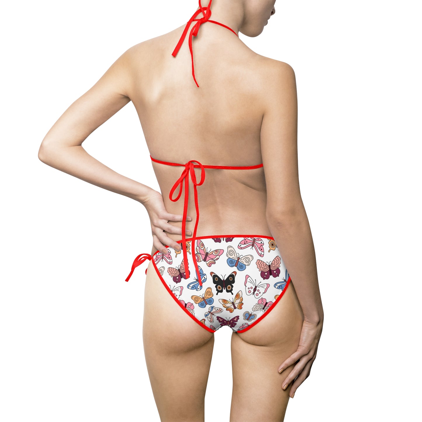 Butterfly Bikini Set – Schmetterling Print Badeanzug Schmetterling