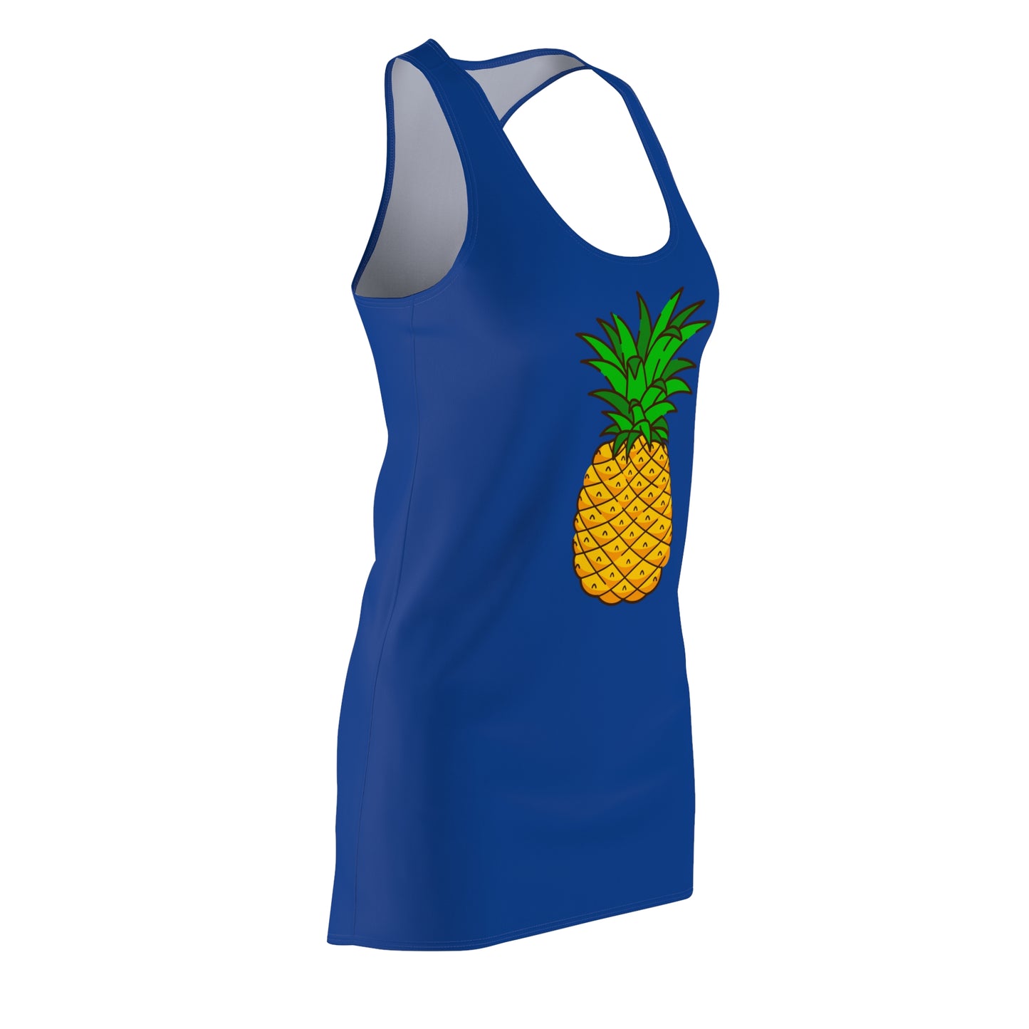 Ananas Racerback Kleid – Tropisches Sommerkleid