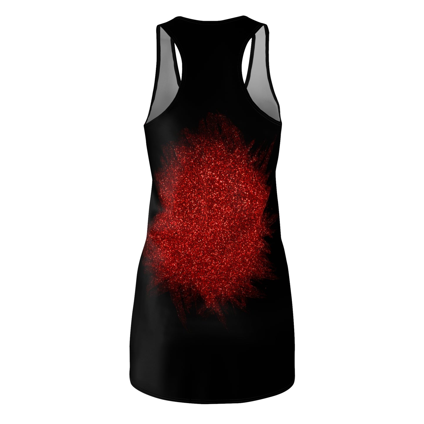 Rot Sparkle Racerback Kleid – Stylishes Partykleid