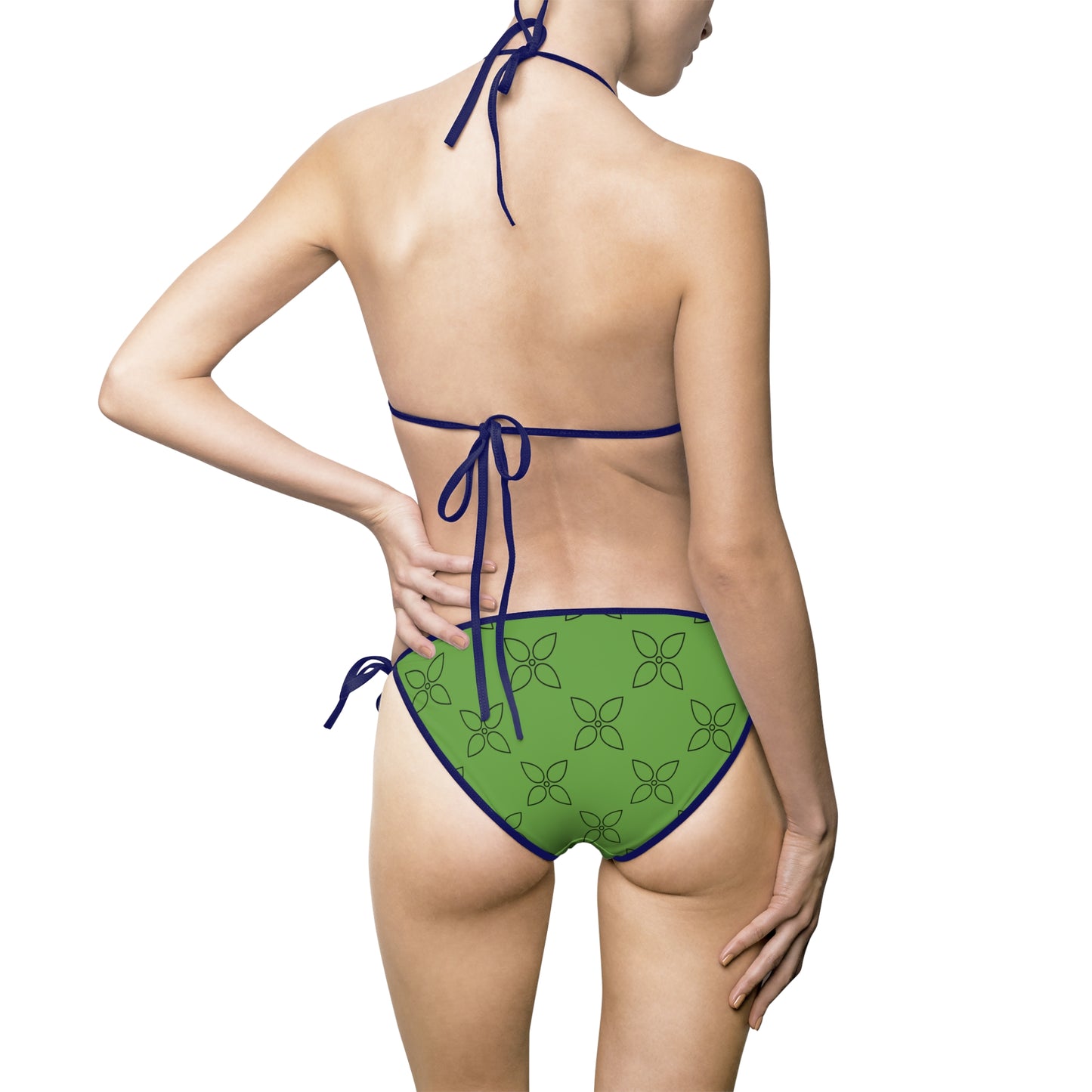 Chic Bikini Set – Elegant & Trendy Badeanzug grün