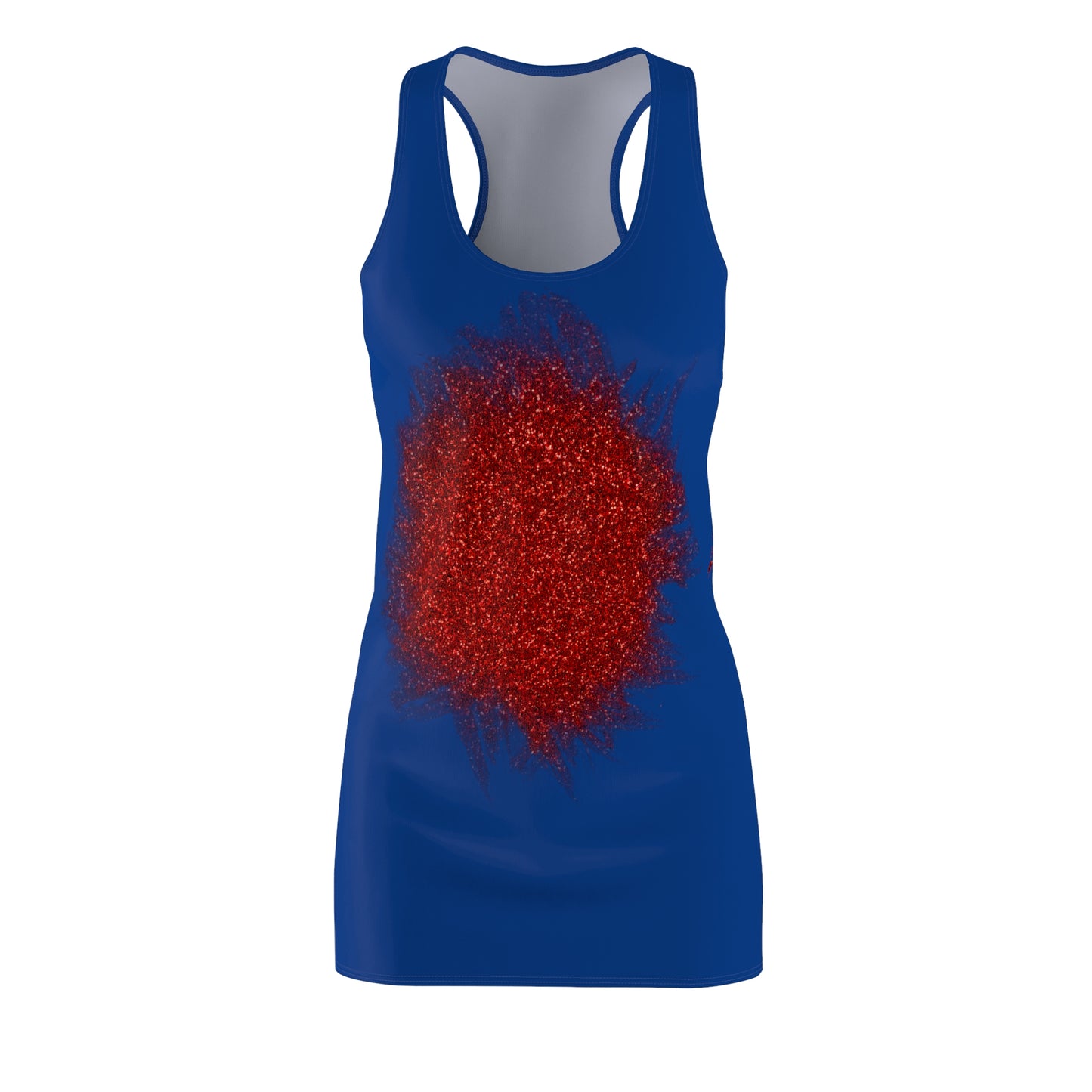 Rot Sparkle Racerback Kleid – Stylishes Partykleid
