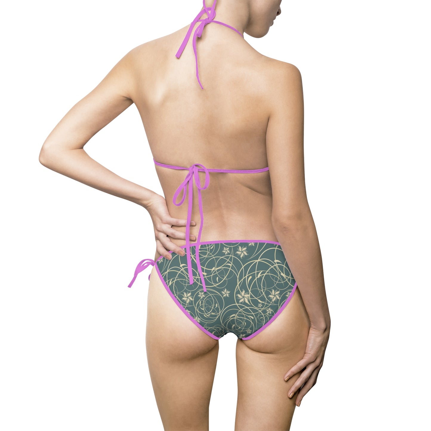 Boho Print Bikini Set – Ethno Design Badeanzug