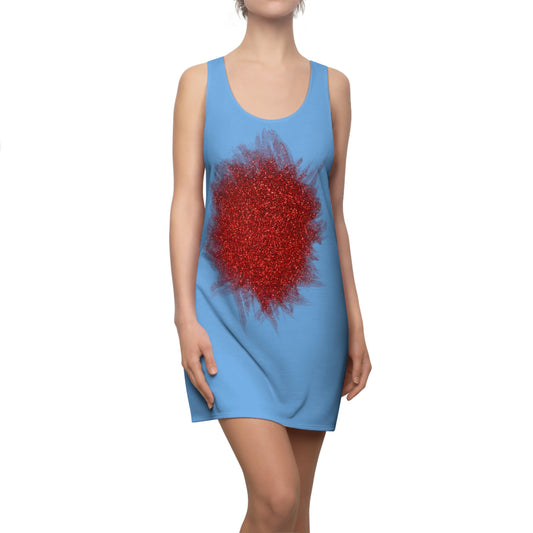 Rot Sparkle Racerback Kleid – Stylishes Partykleid