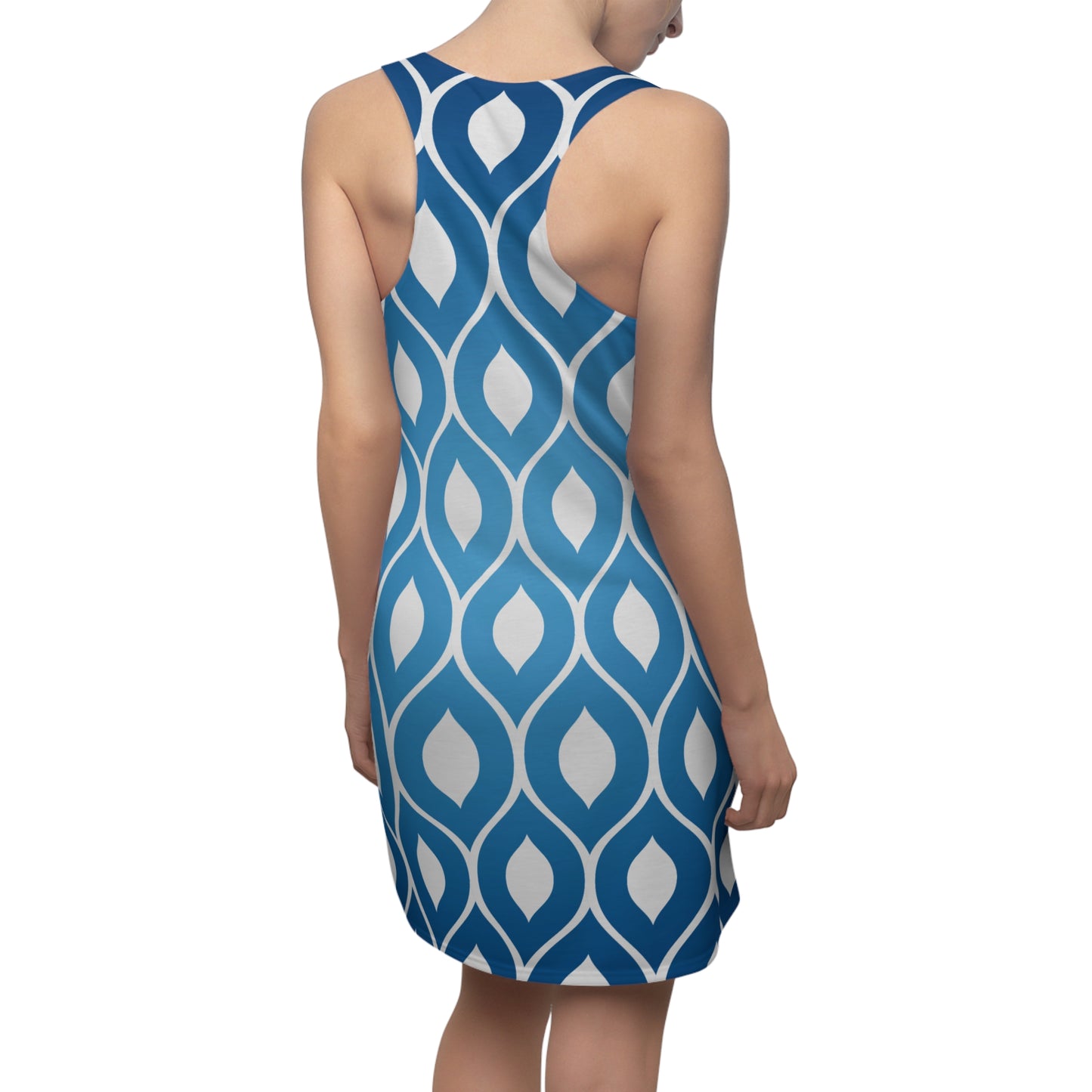 Geometrie Racerback Kleid – Stilvolles Sommerkleid