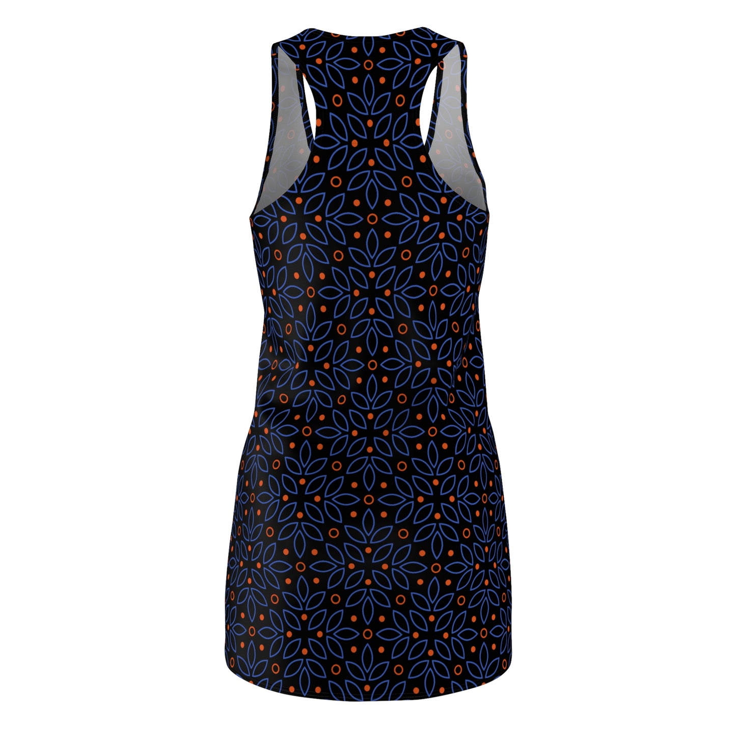 Bunt Floral Racerback Kleid – Sommer Damenmode