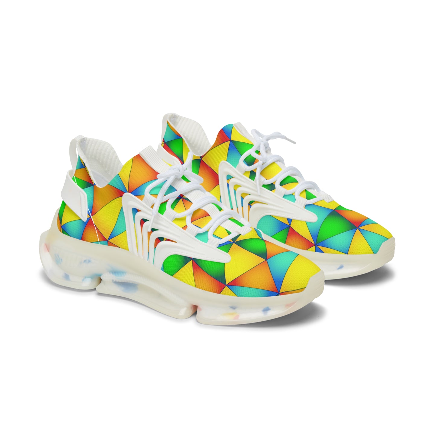 Bunte Damen Sneaker Atmungsaktiv Bequeme Schuhe