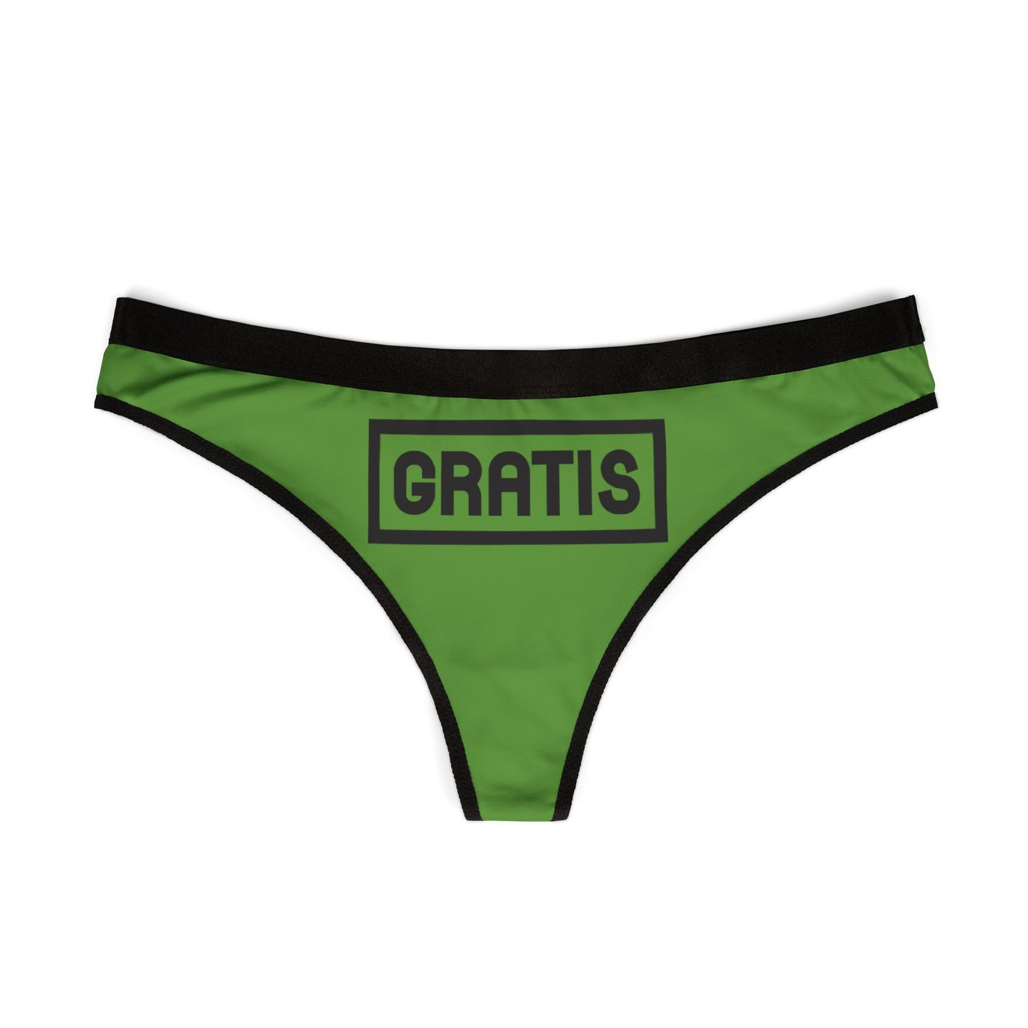 Damen Thong Unterwäsche Bequeme Atmungsaktive Slips Gratis Print