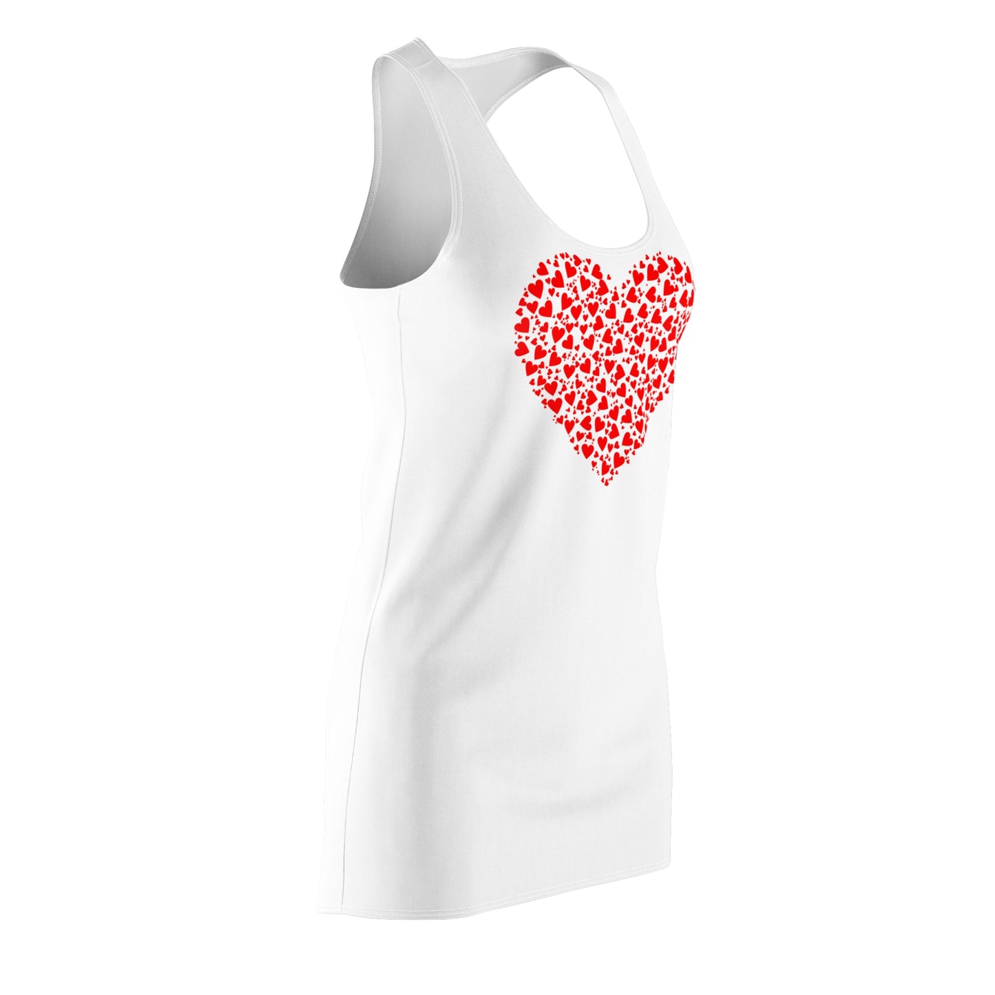 Herz Racerback Kleid – Romantisches Sommerkleid