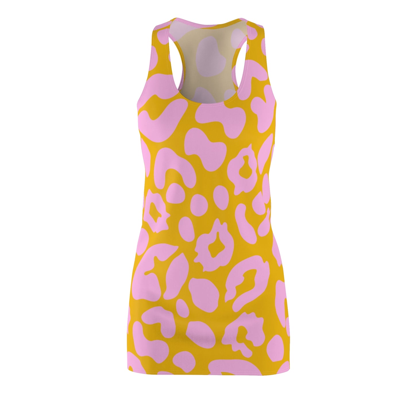 Pink Leopard Racerback Kleid – Trendiges Sommerkleid