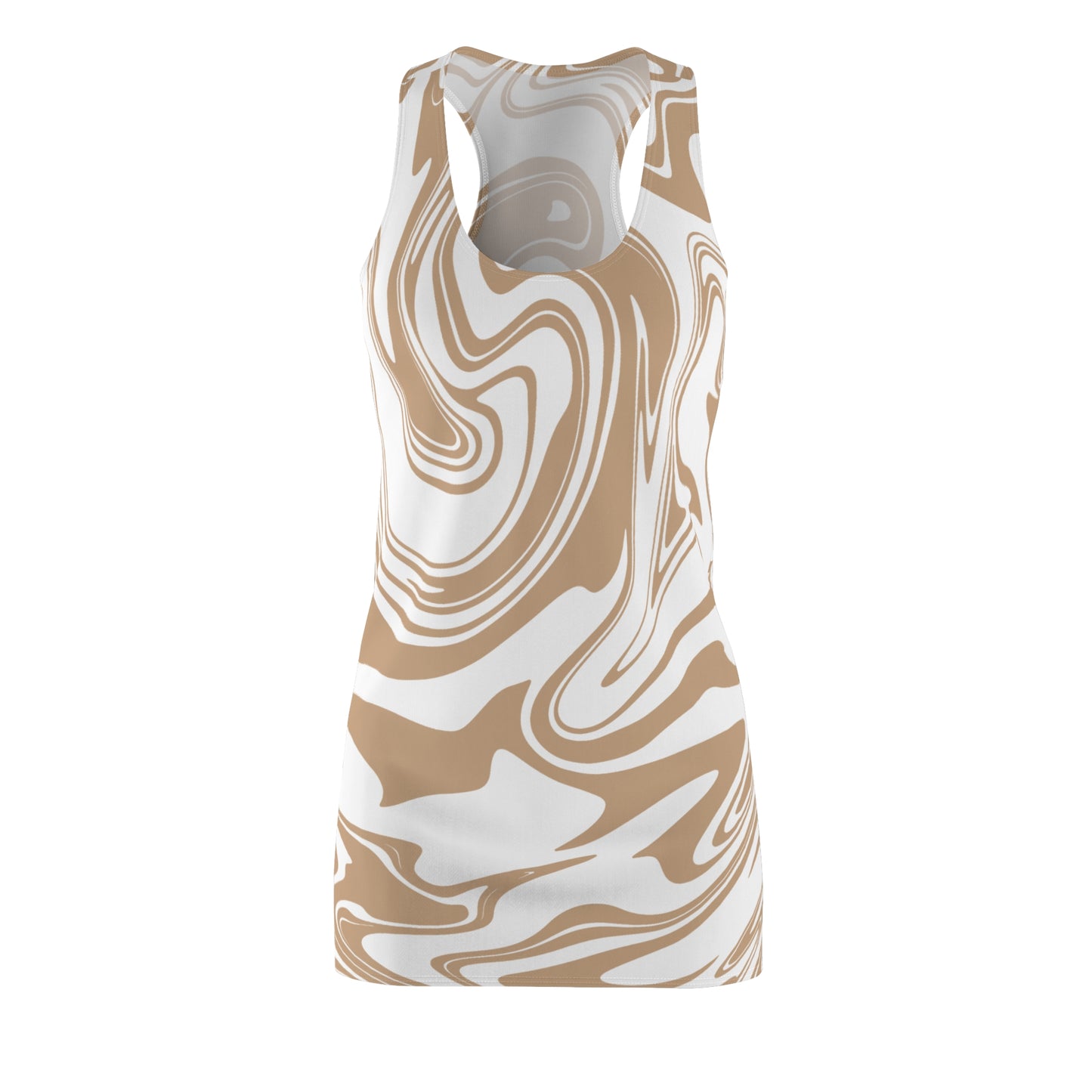 Marmor Racerback Kleid – Exklusives Sommerkleid