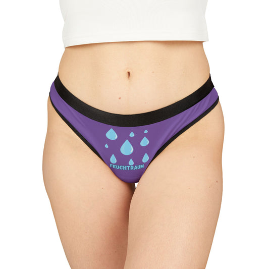 Damen Thong Unterwäsche Bequeme Atmungsaktive Slips Feuchtraum