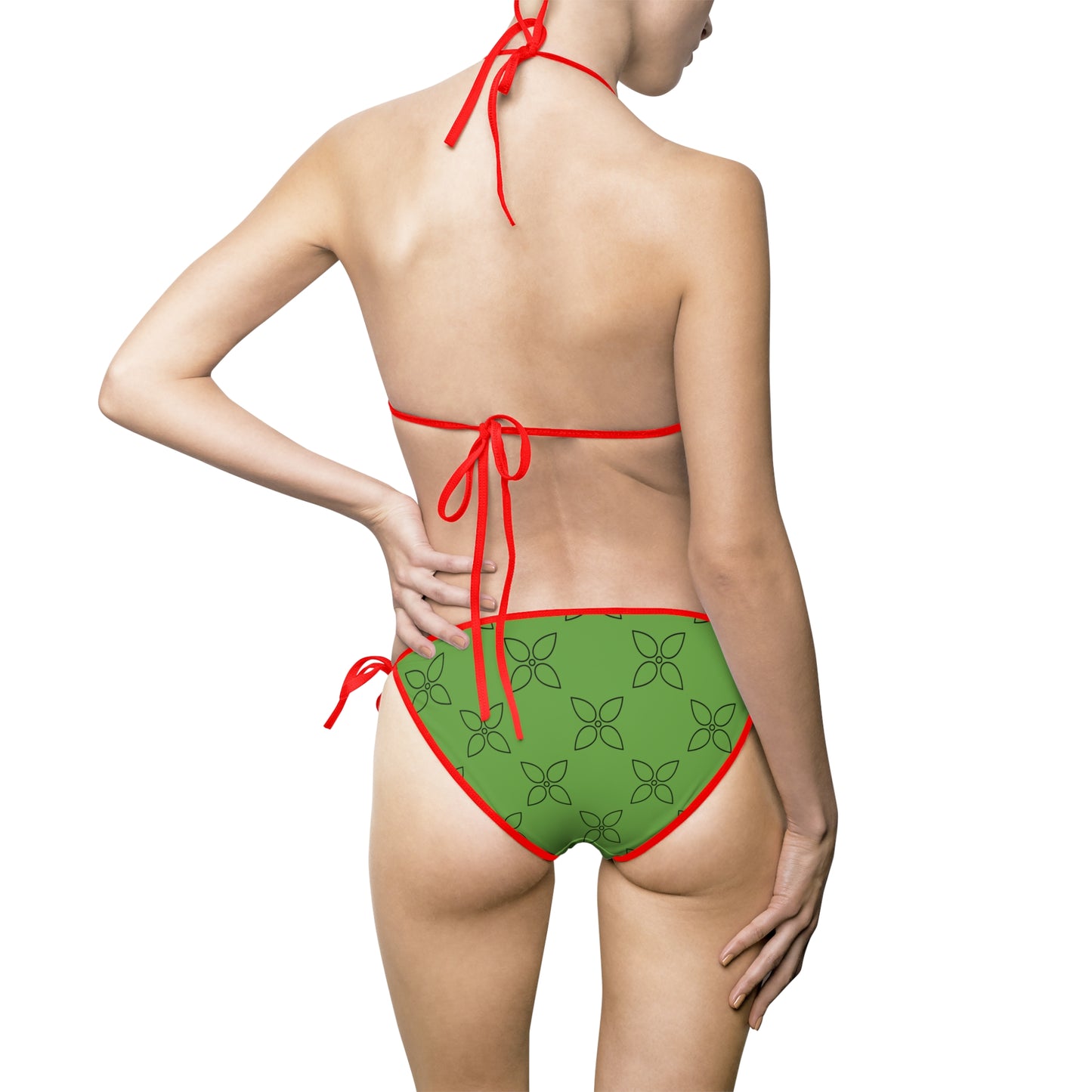 Chic Bikini Set – Elegant & Trendy Badeanzug grün