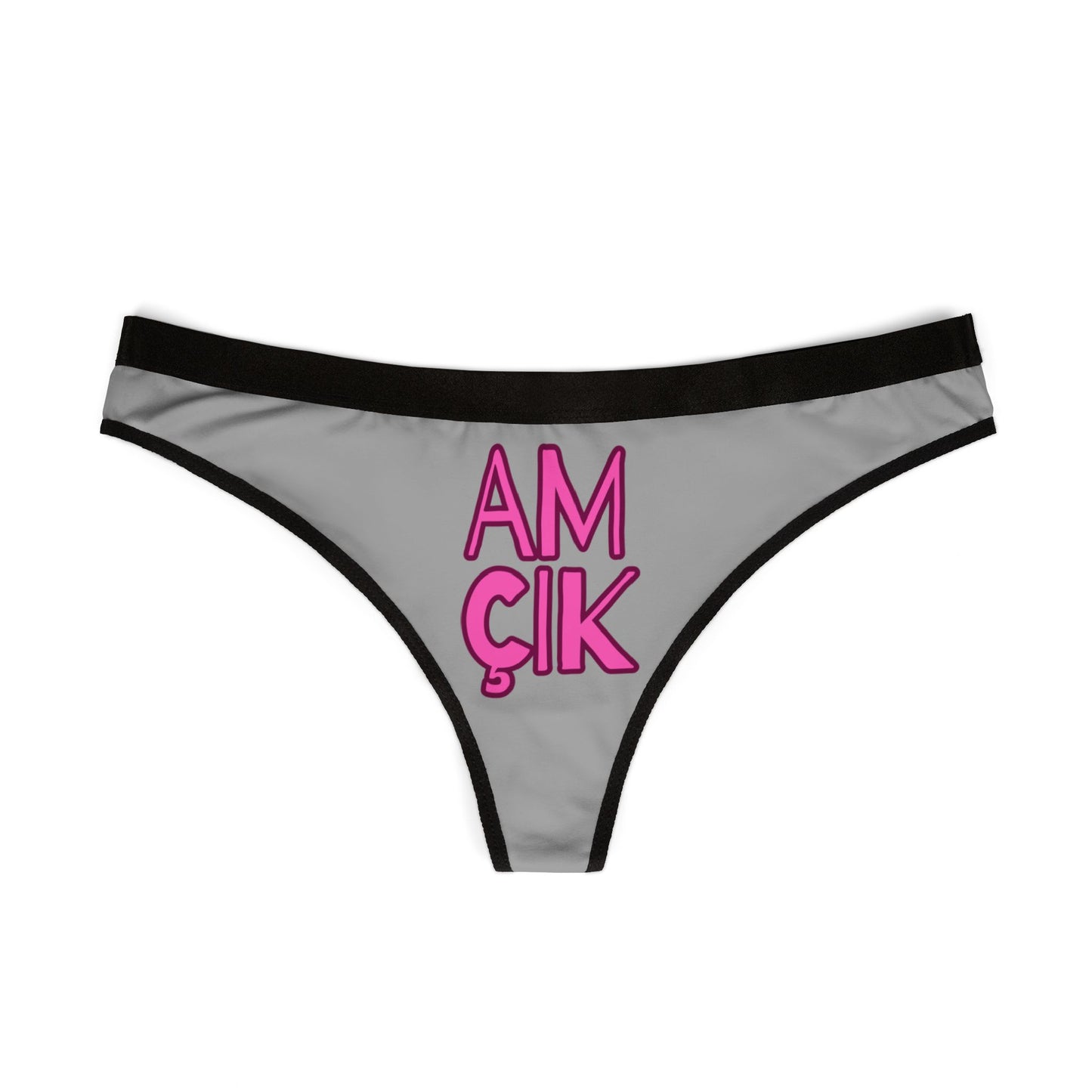 Damen Thong Unterwäsche Bequeme Atmungsaktive Slips AMÇIK Print