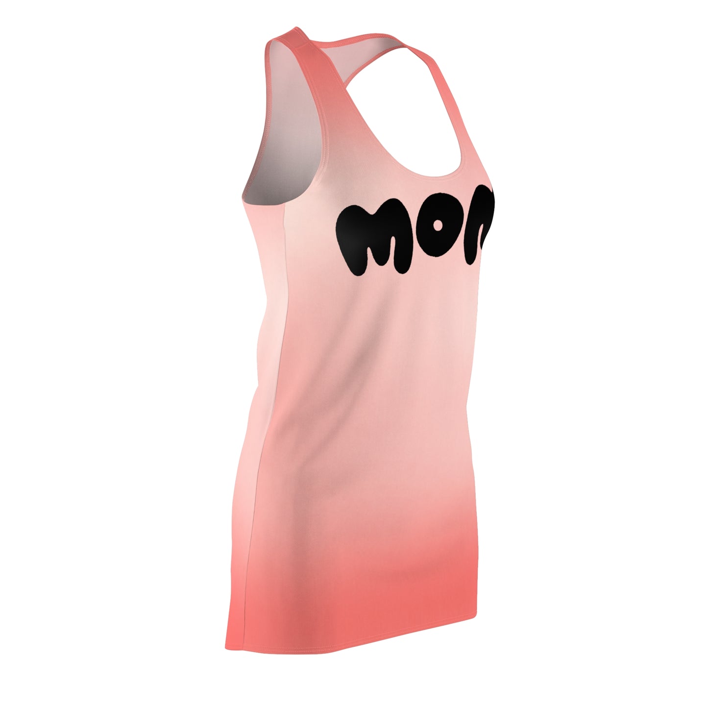 Ombre Mom Racerback Kleid – Bequemes Gradient Kleid