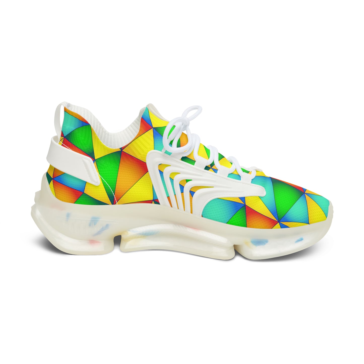 Bunte Damen Sneaker Atmungsaktiv Bequeme Schuhe
