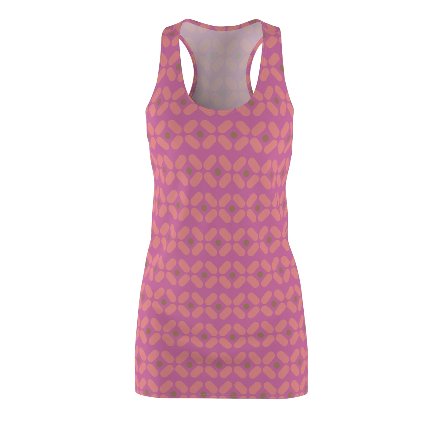 Rosa Rosé Racerback Kleid – Chic Sommerkleid