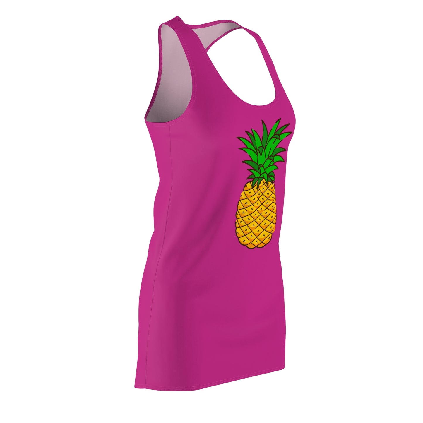 Ananas Racerback Kleid – Tropisches Sommerkleid