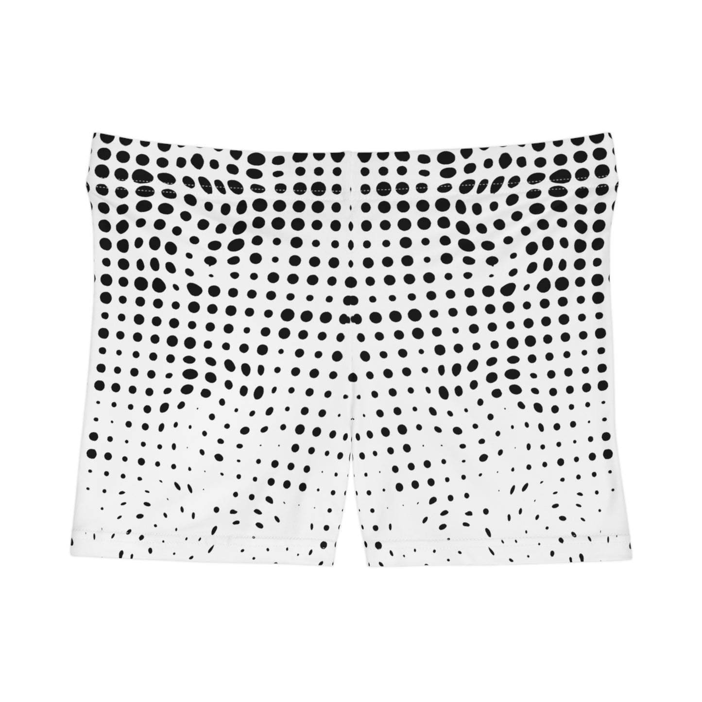 Damen Shorts Monochrom Punkte Gradient Modern Power Look
